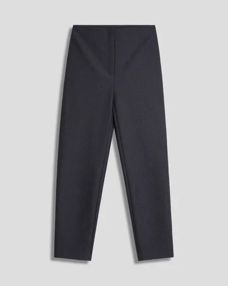 Leggings Gris Oxford Tiro Alto