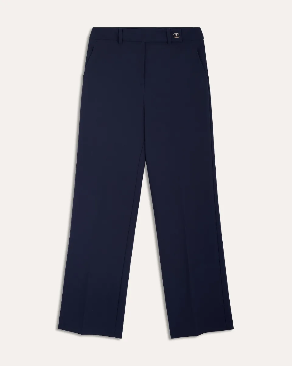 Pantalón Elástico Azul Marino 588-Pelasra Marca PL