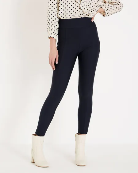 Leggings Pretina Ancha Azul Marino
