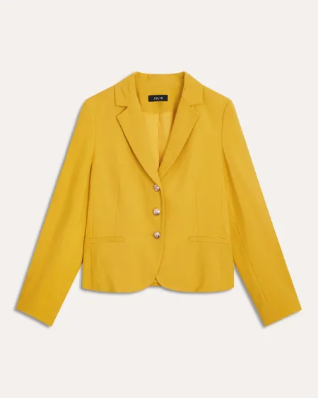 Saco Corto Amarillo Corte Francés Botones Dorados