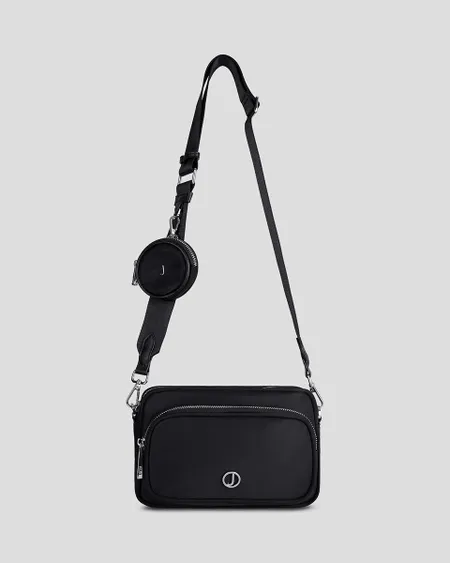 Bolsa Crossbody Beltbag Nylon Negra