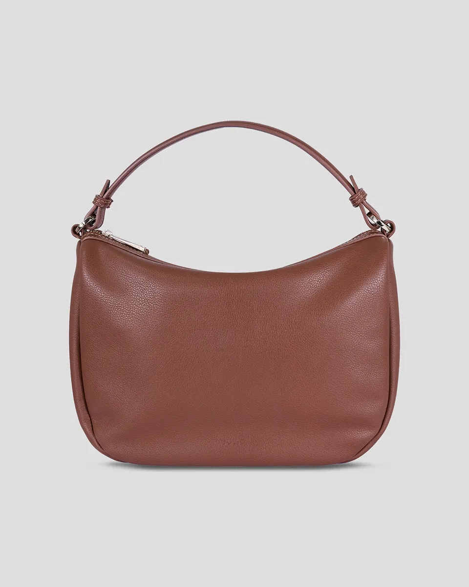 Bolsa Mid Hobo Chocolate Asa De Hombro 