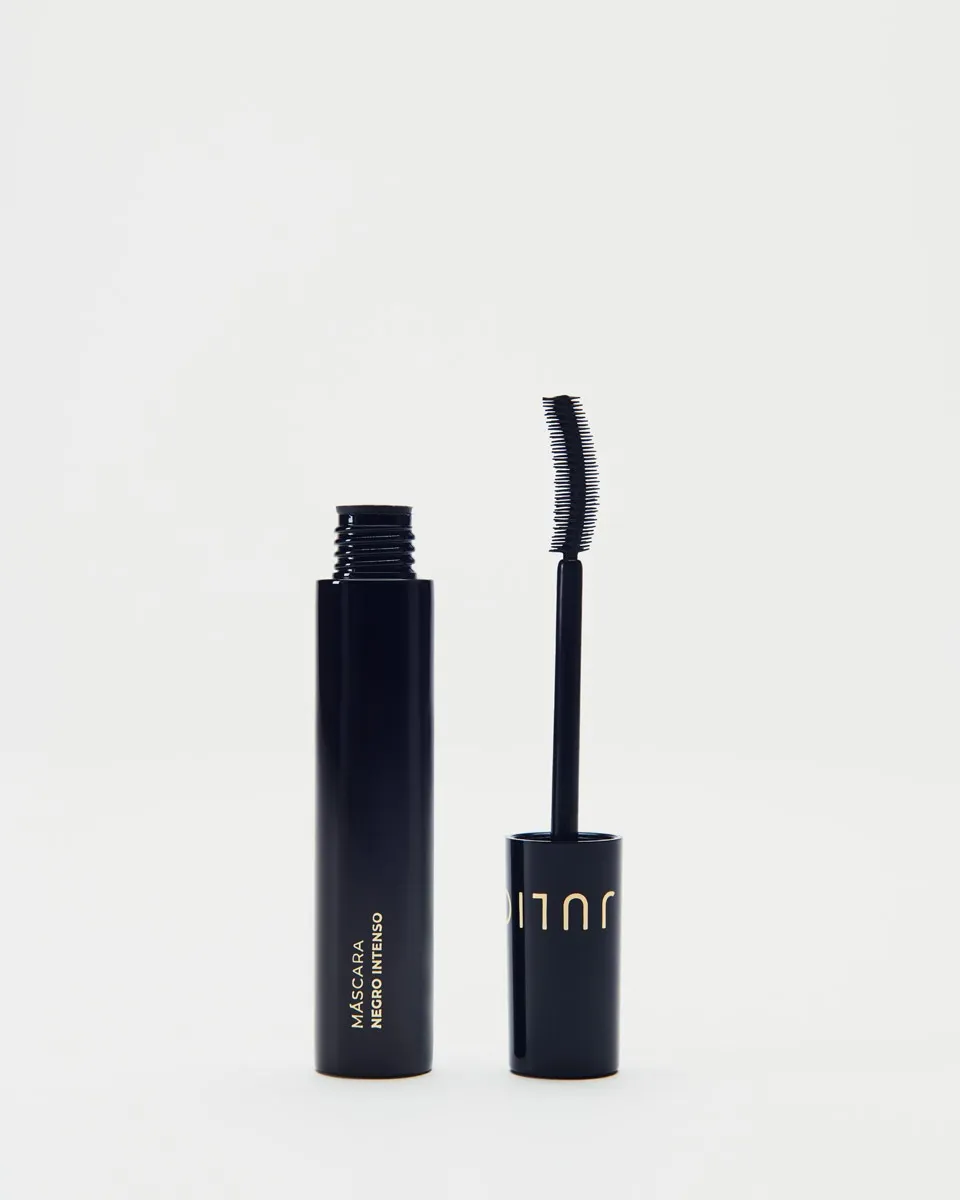  Máscara Para Pestañas A Prueba De Agua Julio Beauty 5 Aceites Naturales NEGRO