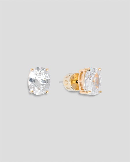 Broquel Baño De Oro Cristal Ovalado