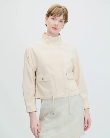 Chamarra Cuello Alto Arena Manga Ranglan